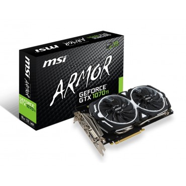 MSI GeForce GTX 1070 TI ARMOR 8G